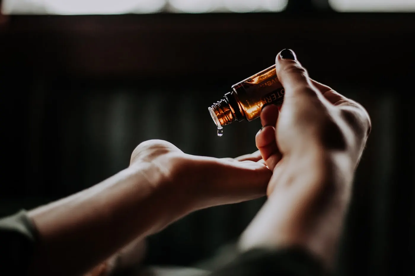 Esthetician performing a relaxing facial treatment
